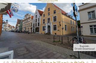 Anlageobjekt in 23966 Wismar, 2 gepflegte Mehrfamilienhäuser in Top Zustand mit 87.296€ JNKM in Wismar