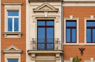 Wohnung kaufen in 01159 Friedrichstadt, 1-Raumwohnung mit Balkon und offenem Wohnkonzept