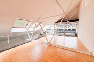 Wohnung kaufen in 45128 Südviertel, Außergewöhnliche Dachgeschosswohnung mit Galerie und Dachterrasse in Essen