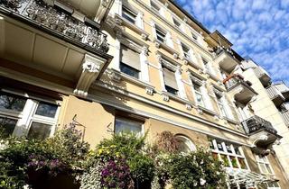 Wohnung mieten in Dotzheimer Straße 41, 65185 Wiesbaden, Traumhafte stilaltbau Wohnung - mit Stuckelementen, neuem Bad, großer Wohnküche, Balkon & Garage