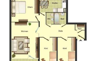 Wohnung mieten in Zur Zinsenbach 50, 57076 Siegen, 4-Zimmer-Wohnung in Siegen Weidenau