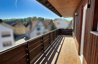 Wohnung mieten in 74889 Sinsheim, Attraktive Wohnung mit großem Balkon in Sinsheim-Waldangelloch zu vermieten!