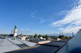 Wohnung mieten in Prinzregentenstraße, 83022 Innenstadt, Gillitzer, über den Dächern Rosenheims: City-Apartment mit kleiner Dachterrasse und EBK