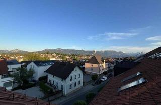 &Uuml;ber den D&auml;chern von Murnau - Sch&ouml;ne und zentral gelegene Maisonette-Wohnung  in Murnau am Staffelsee