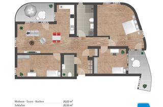 Wohnung mieten in Manfred-Weinmann-Ring 4 Zi, 74078 Neckargartach, ERSTBEZUG JULI 2026 im Hochgelegen ! Moderne 4 Zimmer-Wohnung TYP G