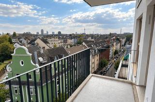 Wohnung mieten in Moltkestraße 31, 40477 Pempelfort, Vollmöbliertes Studio-Apartment mit EBK, Balkon und eigenem Keller | verfügbar ab sofort!
