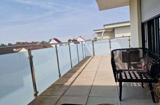 Penthouse mieten in Frühlingsweg 17, 67550 Rheindürkheim, Helle Penthousewohnung mit großer Dachterrasse – 2 Zimmer, 63 m² + ca. 30 m² Terrasse