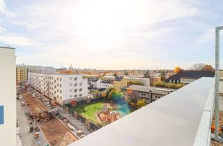 Penthouse mieten in Ehinger Str., 60326 Gallus, Penthouse-Genuss: Großzügigkeit, Licht und sonnige Dachterrasse in exklusiver Wohlfühlatmosphäre