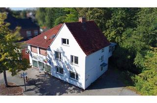 Haus kaufen in 49610 Quakenbrück, Zentral gelegene Gewerbeimmobilie mit zwei Wohneinheiten inkl. attraktivem Entwicklungspotenzial