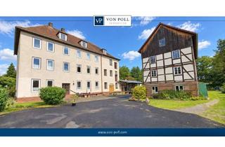 Mehrfamilienhaus kaufen in 37287 Wehretal, Sanierungsbedürftige Historische Mehrfamilienhäuser mit einem Mühlenbetrieb und weitläufige Gartengr
