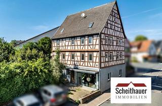 Haus kaufen in 74850 Schefflenz, Historisches Fachwerk-Wohn- und Geschäftshaus mit vielseitigem Nutzungspotenzial