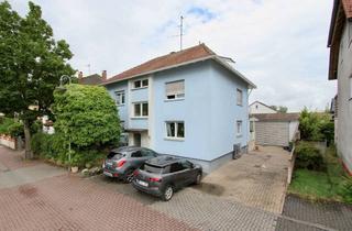 Haus kaufen in 76287 Rheinstetten, 3-Familien Wohnhaus mit 125 m² Hallenfläche in Rheinstetten-Mörsch