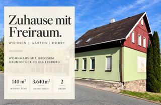 Haus kaufen in 98716 Elgersburg, PLATZ FÜR MEHR ALS NUR WOHNEN.140 M² WOHNFLÄCHE. 3.640 M² GRUNDSTÜCK.