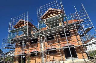Haus mieten in Oberfeldstraße 50, 84543 Winhöring, Traumhaft schöne Doppelhaushälften mit Berglick zu vermieten