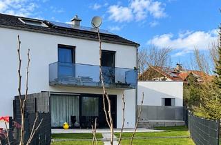 Haus mieten in Köhlerweg 4a, 86554 Pöttmes, Moderne Doppelhaushälfte (Bj. 2021) mit Garten zu vermieten