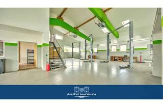 Büro zu mieten in 82362 Weilheim, Moderne Gewerbeeinheit / Werkstatt mit Bürotrakt und sanierter Betriebswohnung in Weilheim