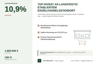 Gewerbeimmobilie kaufen in 14943 Luckenwalde, Etablierter Nahversorgungsstandort mit Top-Rendite und bonitätsstarken Mietern