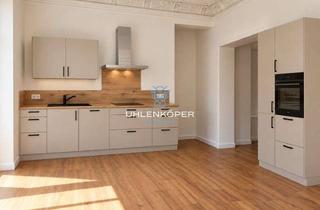 Wohnung mieten in 29525 Uelzen, Exklusiver Erstbezug im Denkmal: lichtdurchflutete 3-Zimmer-Wohnung mit Stuckdecken und Blick über d