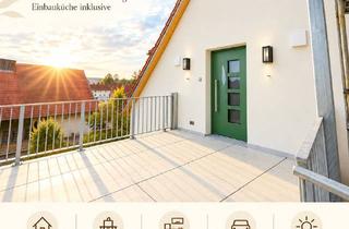 Wohnung mieten in Berggasse, 88481 Balzheim, 4-Zimmer-DG-Wohnung mit Balkon, Einbauküche & Smart Home
