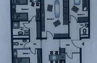 Wohnung mieten in Bartningstraße 18, 64289 Kranichstein, Moderne 4er-Studenten-WG – frisch saniert & möbeliert