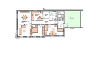 Wohnung mieten in 68753 Waghäusel, 3-Zimmer-Wohnung mit großer Terrasse in Waghäusel