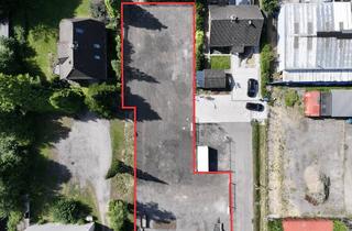 Gewerbeimmobilie mieten in 21521 Dassendorf, Ca. 1.100 m² eingezäunte & geschotterte Gewerbefreifläche mit 2 Zufahrten