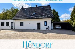 Gewerbeimmobilie kaufen in 49492 Westerkappeln, ‼️Arbeiten und wohnen an einem Ort - Wohnhaus mit top Ausstattung + Halle + Büro in Westerkappeln‼️