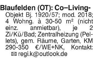 Immobilie mieten in 74572 Blaufelden, Sonstiges in Blaufelden (74572)
