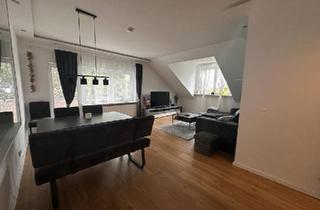 Wohnung kaufen in 64560 Riedstadt, Riedstadt - Modernisierte 4-Zimmer-Dachgeschosswohnung mit Balkon & Garage
