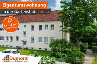 Wohnung kaufen in 06237 Leuna, 4-Zimmer-Eigentumswohnung in der Gartenstadt Leuna – ideal zur Eigennutzung oder Kapitalanlage
