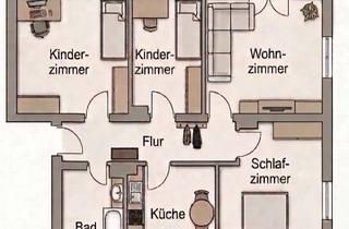 Wohnung mieten in R.-Luxemburg-Str. 14, 08371 Glauchau, Helle 4-Raum-Wohnung für die ganze Familie