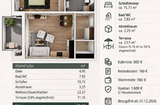 Wohnung mieten in Landshuter Straße 21, 84180 Loiching, Schöne 2-Zimmer-Wohnung mit Terrasse zu vermieten