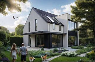 Einfamilienhaus kaufen in 04178 Böhlitz-Ehrenberg, Modernes Einfamilienhaus mit Satteldach in Leipzig-Böhlitz-Ehrenberg