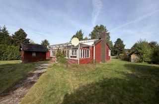 Haus kaufen in Marderweg 11, 29328 Faßberg, Renovierungsbedürftiges kleines Holzhaus in Ferienwohnsiedlung