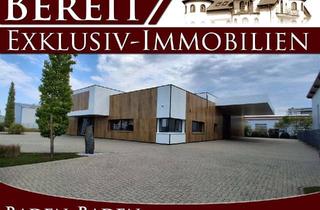 Gewerbeimmobilie kaufen in 76532 Oos, Modernes Bürogebäude mit Gewerbehalle – hochwertige Ausstattung & flexible Nutzung“