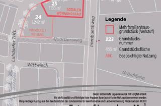 Grundstück zu kaufen in Luhdorfer Trift, 21423 Winsen, MFH-Bauplatz vorzugsweise für geförderten Neubau zum mietgünstigen Wohnen