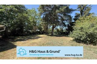 Grundstück zu kaufen in 76149 Neureut, Bauplatz in zweiter Reihe in Neureut-Kirchfeld