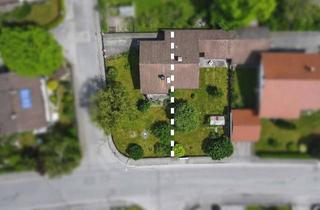 Grundstück zu kaufen in 83052 Bruckmühl, 1/2 Projektgrundstück mit Altbestand – mit positivem Vorbescheid für DHH & EFH