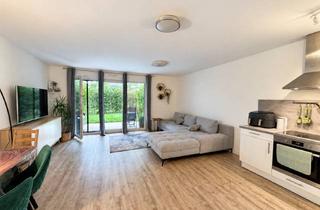 Wohnung mieten in 63741 Damm, Modernes Wohnen mit Garten: Barrierefreie 3-Zimmer-Wohnung im Dämmer Carrée - 83,42 m²