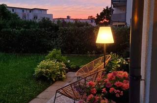 Wohnung mieten in Darmstädter Landstraße 91, 64331 Weiterstadt, Helle 2-Zimmer-Wohnung mit eigenem Garten & Terrasse & Einbauküche & Tiefgaragenstellplatz