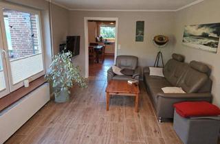 Haus kaufen in 25774 Krempel, Modernisierter Bungalow mit Wärmepumpe, Solarenergie, Pelletofen und Garten, nur wenige Schritte zur