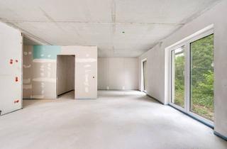 Wohnung kaufen in 80995 München, AIGNER - Neubau: Großzügige und moderne 3-Zimmer Erdgeschosswohnung mit Terrasse!