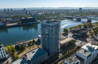 Büro zu mieten in 67061 Ludwigshafen, Aussicht, Aussicht, Aussicht - Exponierte Büroetage am Rhein mit herrlichem 360°-Rundumblick