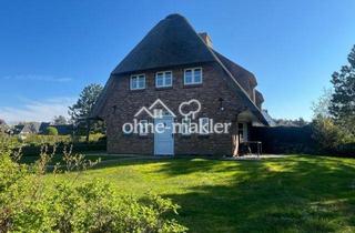 Haus kaufen in 25996 Wenningstedt-Braderup, Sylter Reihenendhaus unter Reet in Wenningstedt strandnah