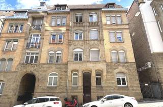 Wohnung kaufen in 70180 Süd, Klassische Altbauwohnung im Lehenviertel!