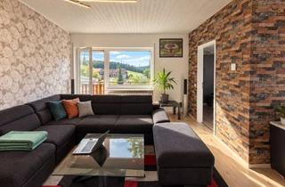 Wohnung kaufen in 78120 Furtwangen, MEGA-CHANCE! AIRBNB FERIENWOHNUNG Ü15.000€ p.a. oder EIGENNUTZUNG/KAPITALANLAGE: Mit Südloggia & TG