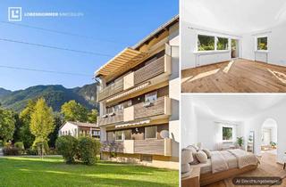 Wohnung kaufen in 83435 Bad Reichenhall, Lichtdurchflutete 3,5-Zimmer-Wohnung mit Loggia, Balkon und zwei Stellplätzen