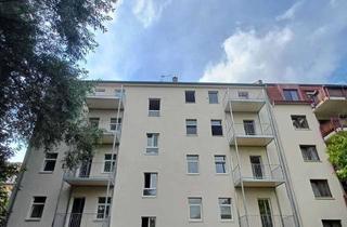 Wohnung kaufen in 04315 Volkmarsdorf, Charmante 2-Zimmer-Altbauwohnung mit Denkmalschutz + Balkon im Leipziger Osten, Anger-Crottendorf