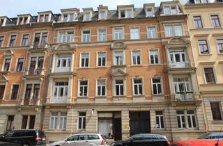 Wohnung mieten in Hertelstraße 16, 01307 Johannstadt-Nord, Johannstadt, Nähe Medak, Schöne 4-Raum-Wohnung mit Dielenfußboden und Balkon