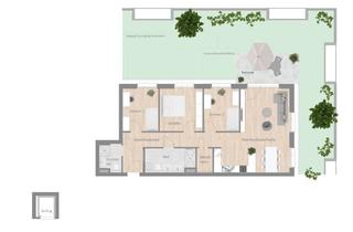 Wohnung mieten in Marienstraße, 74354 Besigheim, Großzügige 4,5 Zimmer Wohnung mit Garten